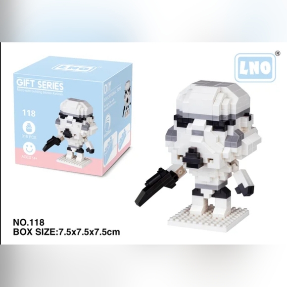BOGO!! BUNDLE For Discount!!!   Cute Stormtrooper Lego "Style"  Set - Picture 1 of 1